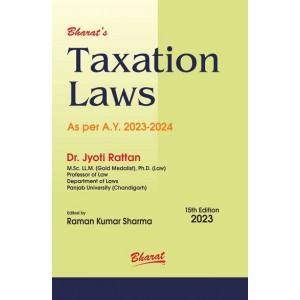 Bharat’s Taxation Law by Dr. Jyoti Rattan for A.Y. 2023-24